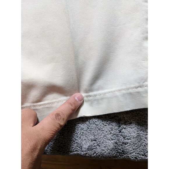 American Eagle AE Causal Flat Front Pants Men's Size 34x34 Beige - Picture 12 of 13